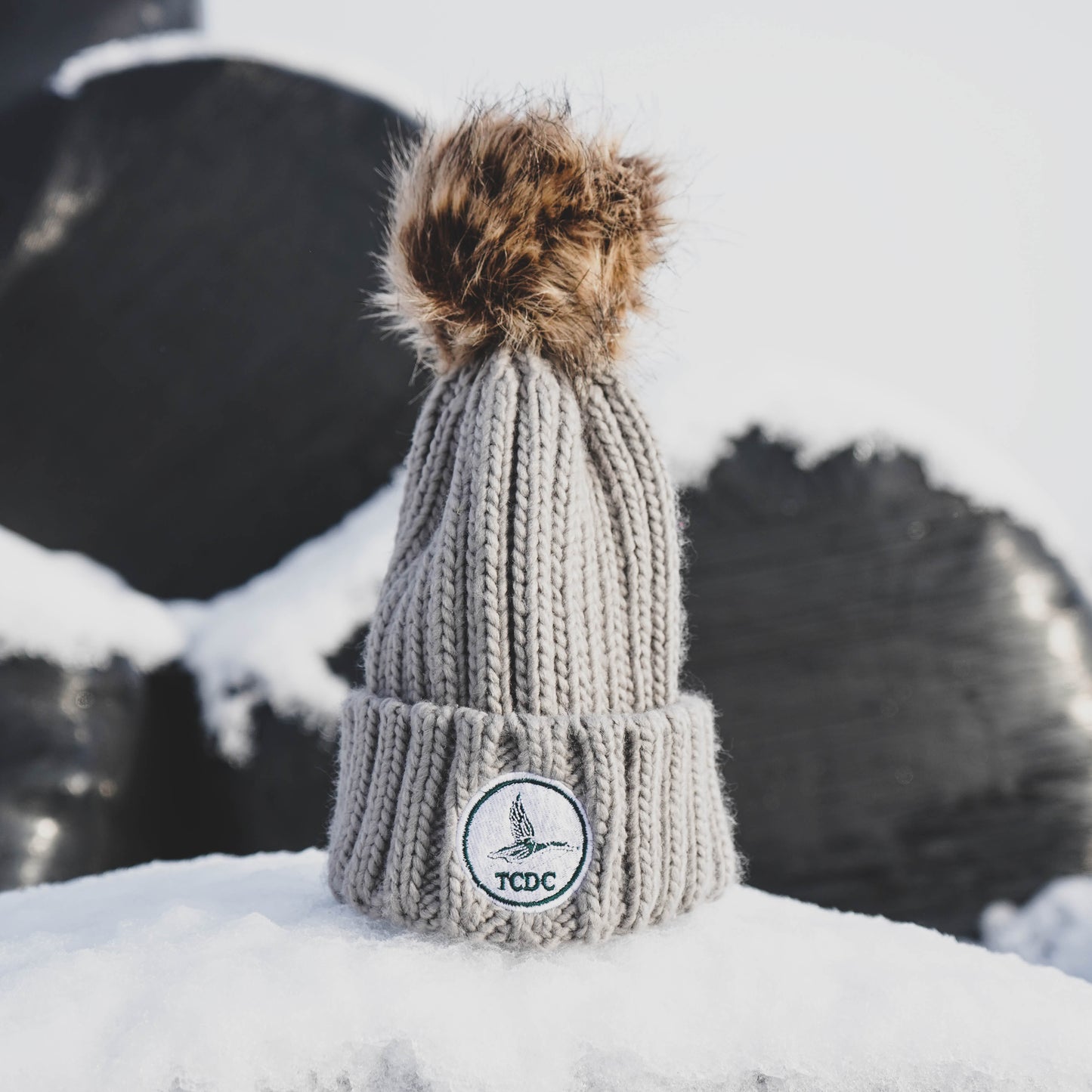 The Crested Bobble Hat